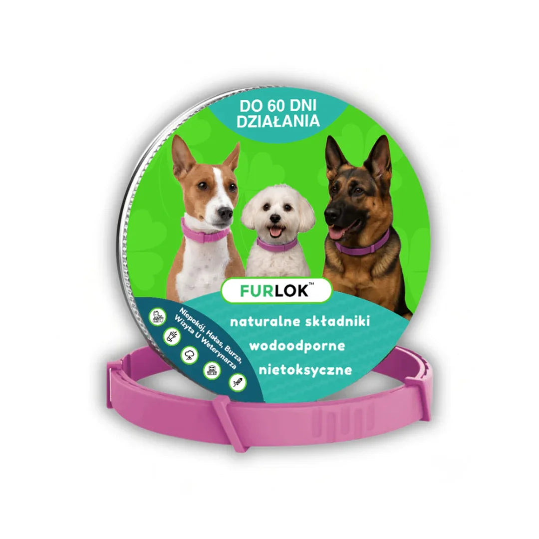 Furlok™ | Obroża uspokajająca z feromonami dla psów